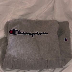 Gray Champion Hoodie